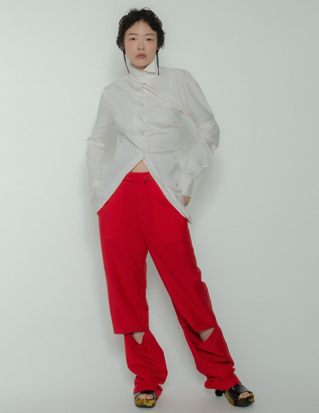 Celine convertible wool trousers