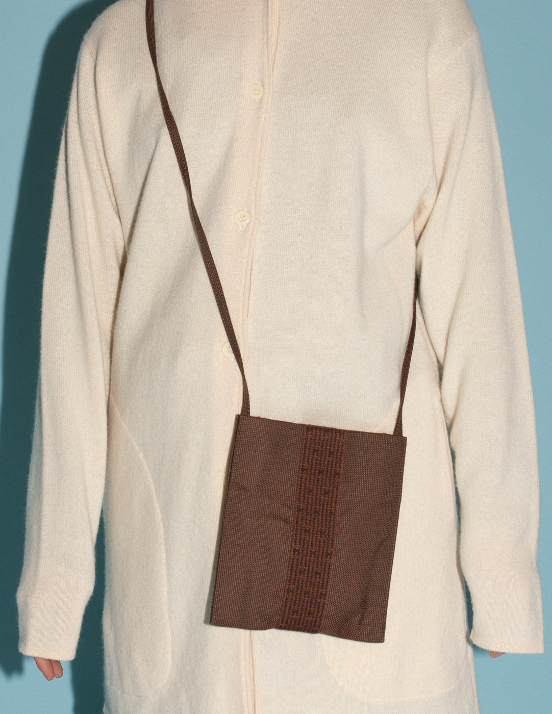 Hermès vintage Herline Onimaitou crossbody purse detail