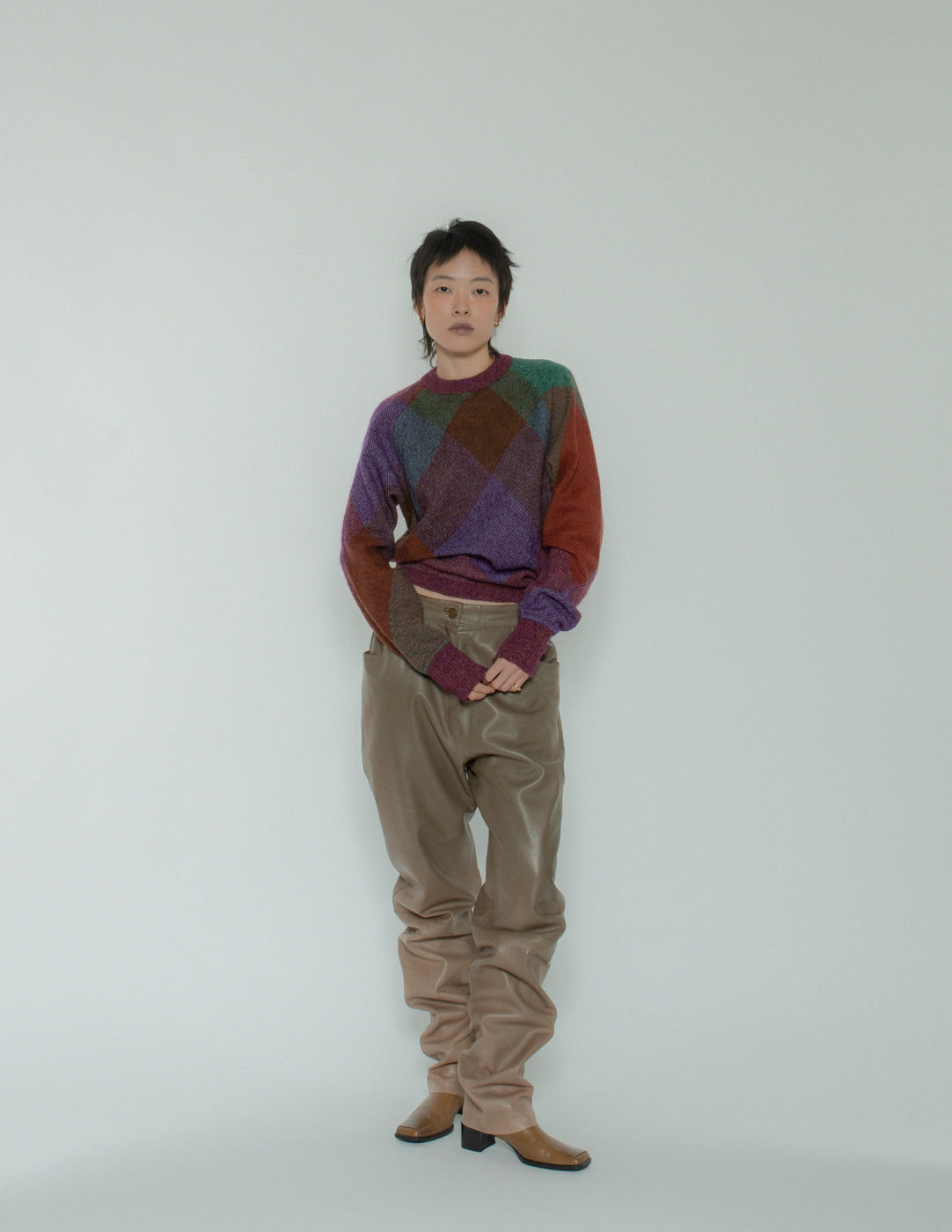 Missoni vintage mohair wool crewneck sweater