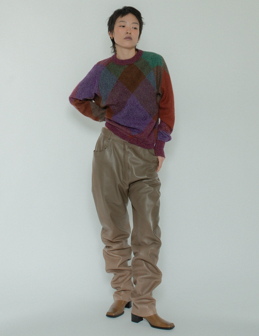Missoni vintage mohair wool crewneck sweater
