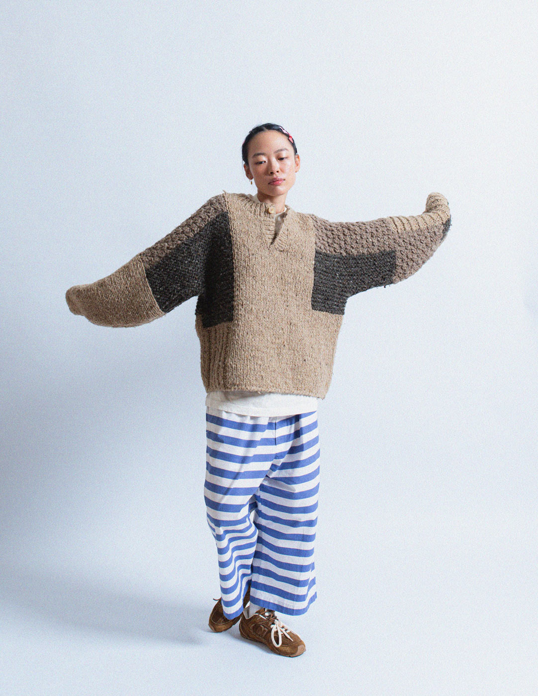 Plantation vintage chunky wool sweater