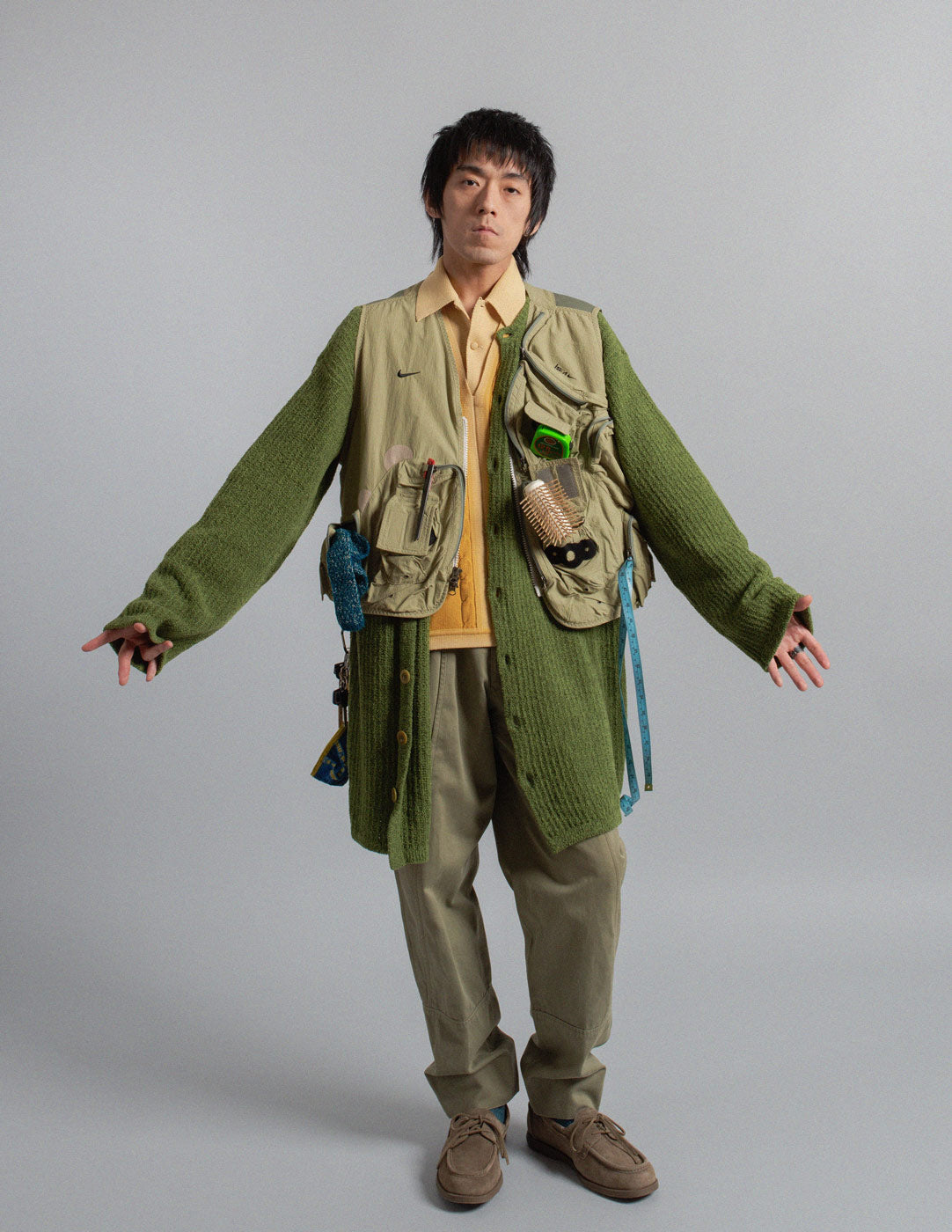 Nike ISPA utility multi-pocket technical vest